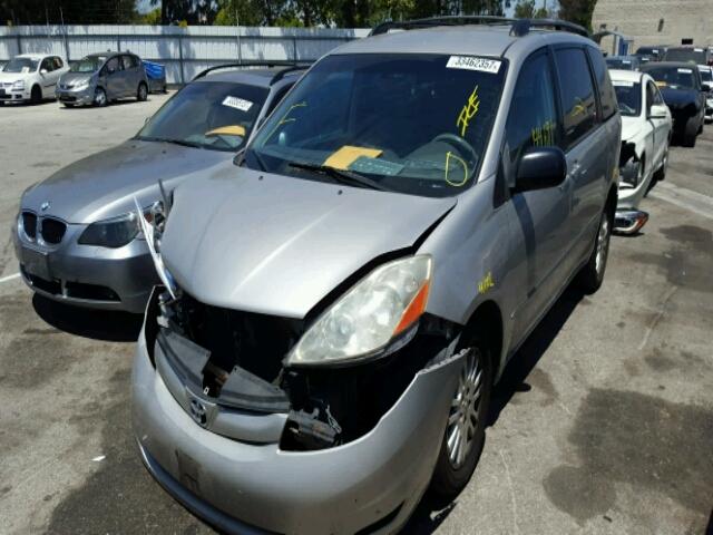 5TDZK23C49S233442 - 2009 TOYOTA SIENNA CE/ GRAY photo 2