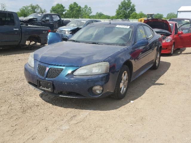 2G2WP522251354586 - 2005 PONTIAC GRAND PRIX BLUE photo 2
