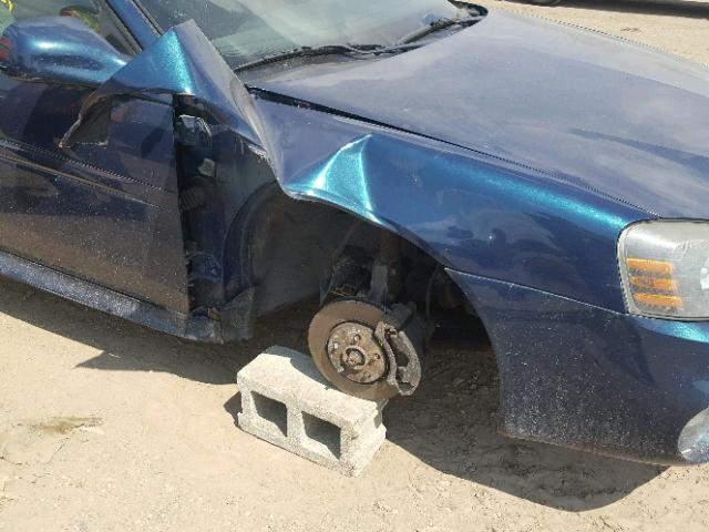 2G2WP522251354586 - 2005 PONTIAC GRAND PRIX BLUE photo 9