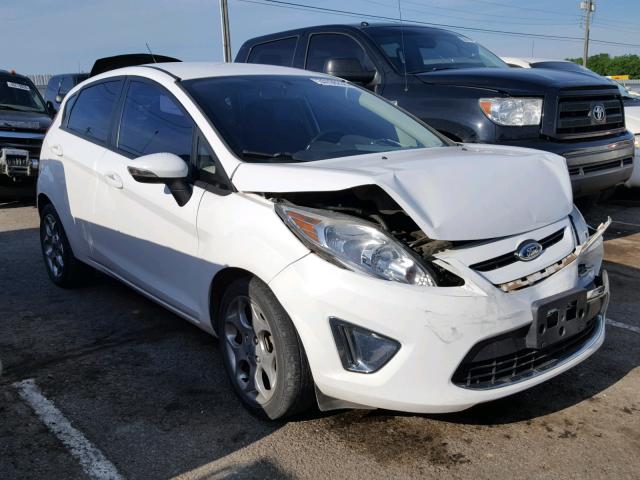 3FADP4FJ5CM185576 - 2012 FORD FIESTA SES WHITE photo 1