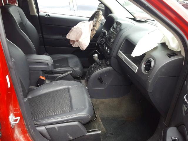 1C4NJCBA9GD775247 - 2016 JEEP COMPASS SP RED photo 5