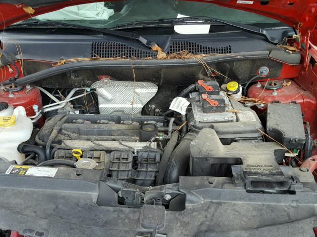 1C4NJCBA9GD775247 - 2016 JEEP COMPASS SP RED photo 7