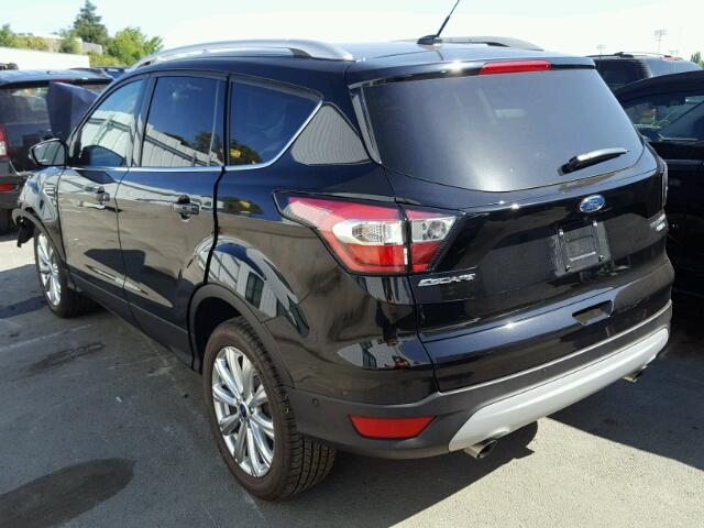 1FMCU9JD1HUC51424 - 2017 FORD ESCAPE BLACK photo 3