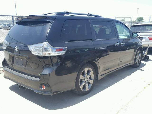 5TDXK3DCXES423980 - 2014 TOYOTA SIENNA SPO BLACK photo 4