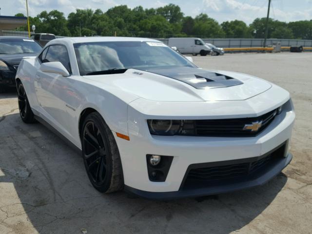 2G1FM1EPXF9801178 - 2015 CHEVROLET CAMARO ZL1 WHITE photo 1