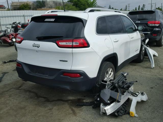 1C4PJLCB6GW114487 - 2016 JEEP CHEROKEE L WHITE photo 4