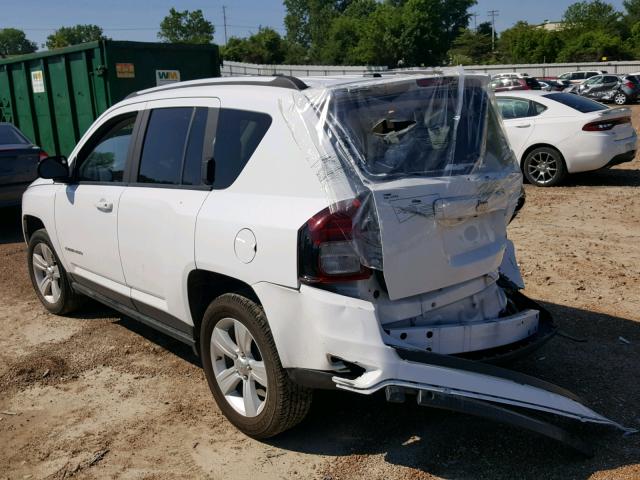 1C4NJCBA4GD560312 - 2016 JEEP COMPASS SP WHITE photo 3