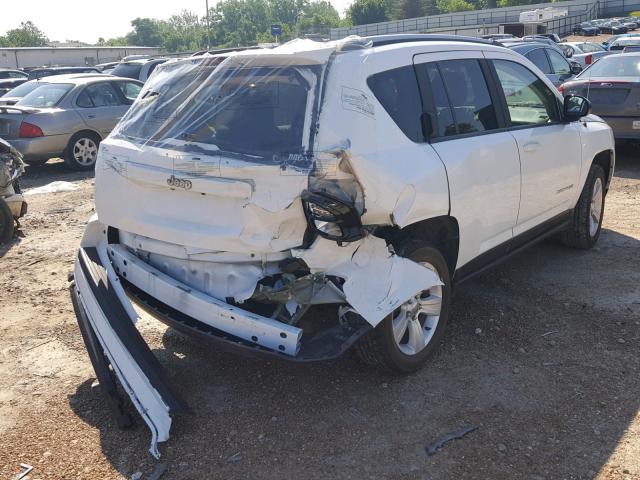 1C4NJCBA4GD560312 - 2016 JEEP COMPASS SP WHITE photo 4