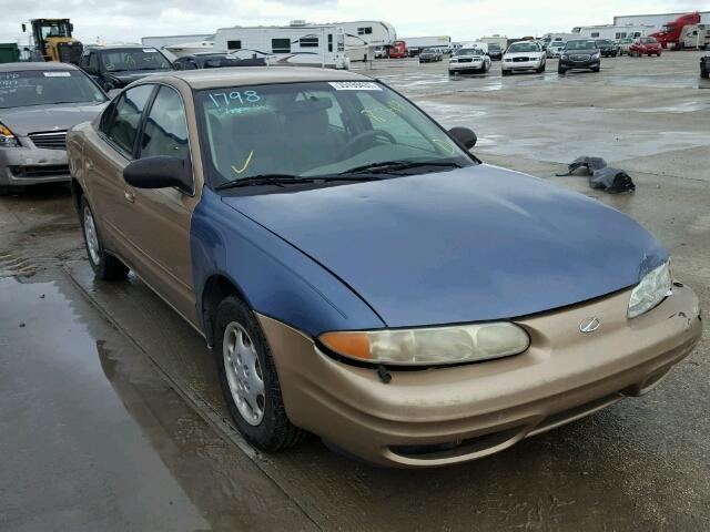 1G3NL52T5XC336575 - 1999 OLDSMOBILE ALERO GOLD photo 1