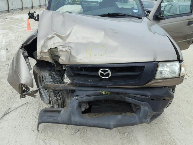 4F4YR12D86PM04279 - 2006 MAZDA B2300 TAN photo 7