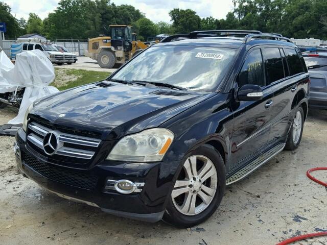 4JGBF22E28A367561 - 2008 MERCEDES-BENZ GL 320 CDI BLACK photo 2