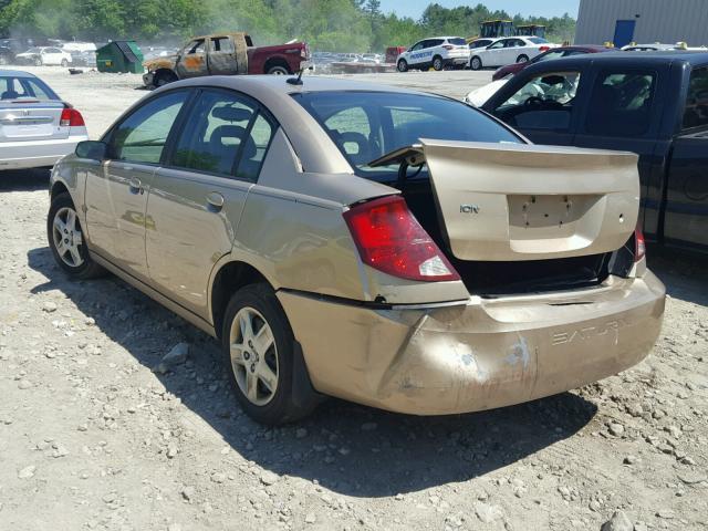 1G8AJ55F66Z125630 - 2006 SATURN ION LEVEL BEIGE photo 3