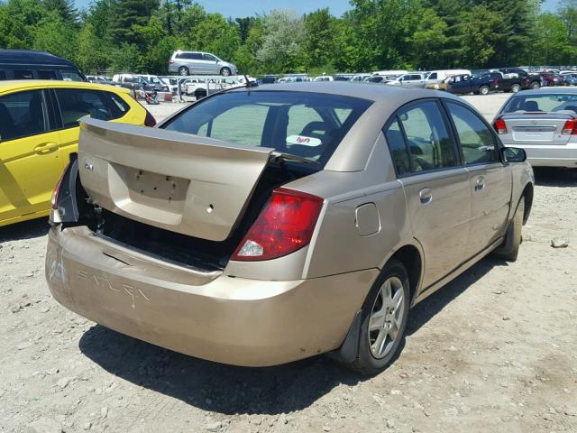 1G8AJ55F66Z125630 - 2006 SATURN ION LEVEL BEIGE photo 4