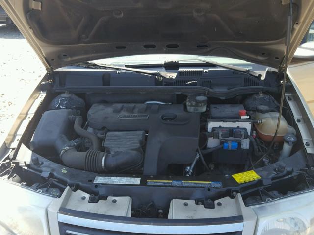 1G8AJ55F66Z125630 - 2006 SATURN ION LEVEL BEIGE photo 7