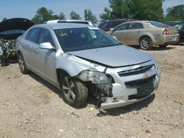 1G1ZC5EU2BF146691 - 2011 CHEVROLET MALIBU 1LT SILVER photo 1