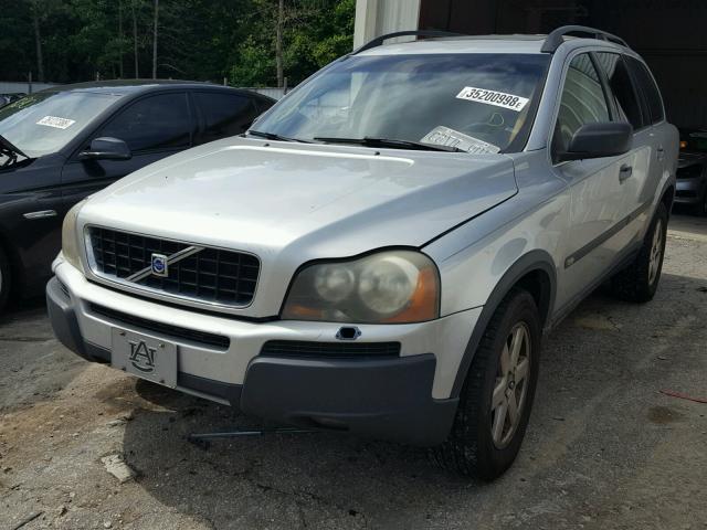 YV1CY592X51164326 - 2005 VOLVO XC90 SILVER photo 2