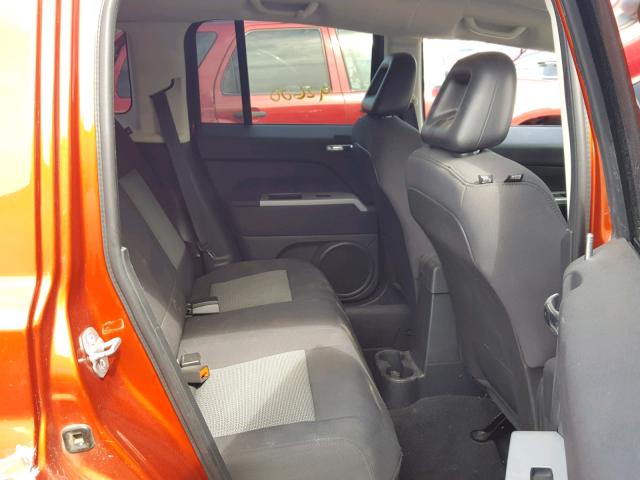 1J8FT28W08D750310 - 2008 JEEP PATRIOT SP ORANGE photo 6