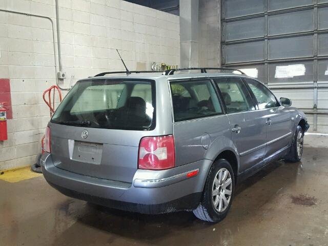 WVWVD63BX3E223230 - 2003 VOLKSWAGEN PASSAT GLS GRAY photo 4