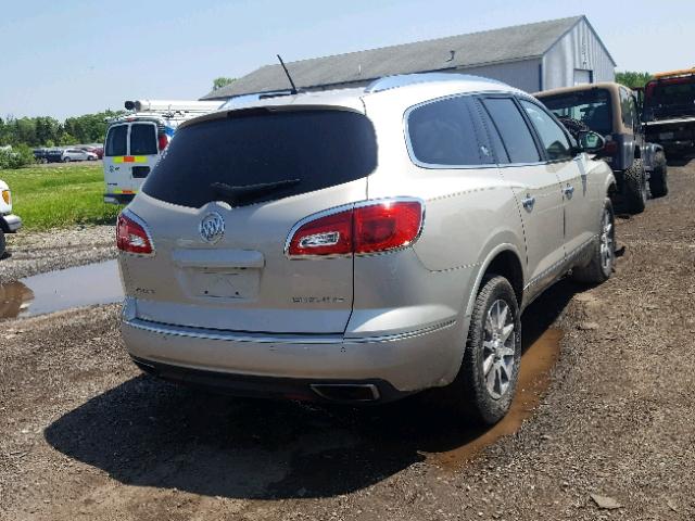 5GAKRBKD6EJ361018 - 2014 BUICK ENCLAVE TAN photo 4