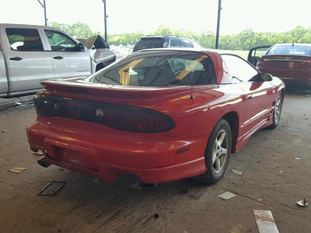 2G2FS22K622124679 - 2002 PONTIAC FIREBIRD RED photo 4