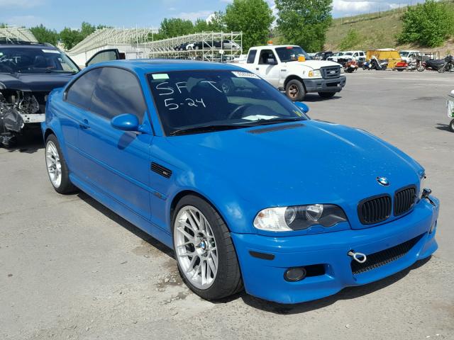 WBSBL93411JR10523 - 2001 BMW M3 CI BLUE photo 1