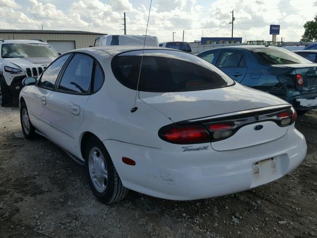 1FAFP52U6WG142961 - 1998 FORD TAURUS LX WHITE photo 3