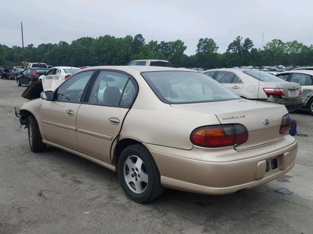 1G1NE52J53M696368 - 2003 CHEVROLET MALIBU LS TAN photo 3