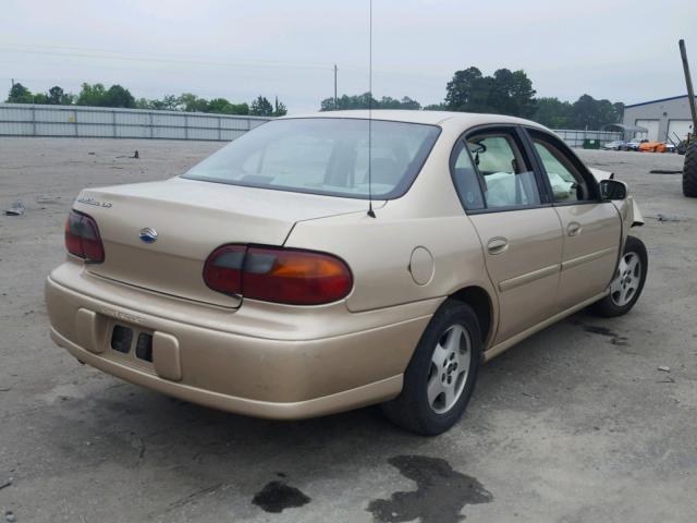 1G1NE52J53M696368 - 2003 CHEVROLET MALIBU LS TAN photo 4