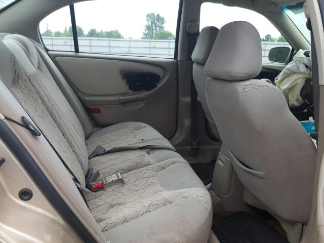 1G1NE52J53M696368 - 2003 CHEVROLET MALIBU LS TAN photo 6