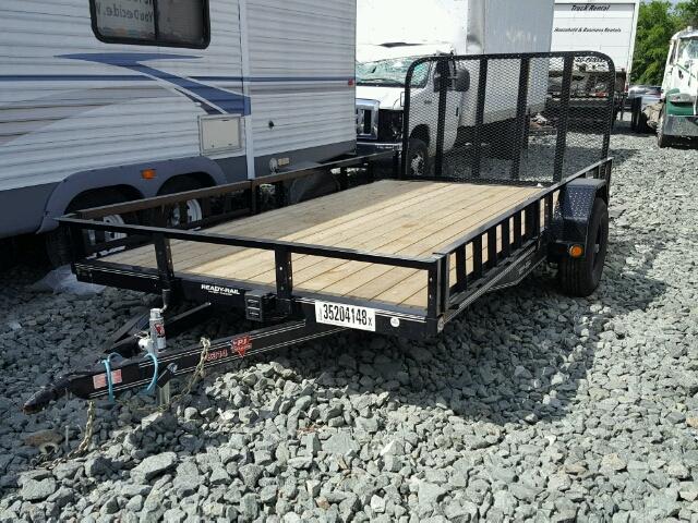 3CVU81414J2190524 - 2018 UTILITY TRAILER BLACK photo 2