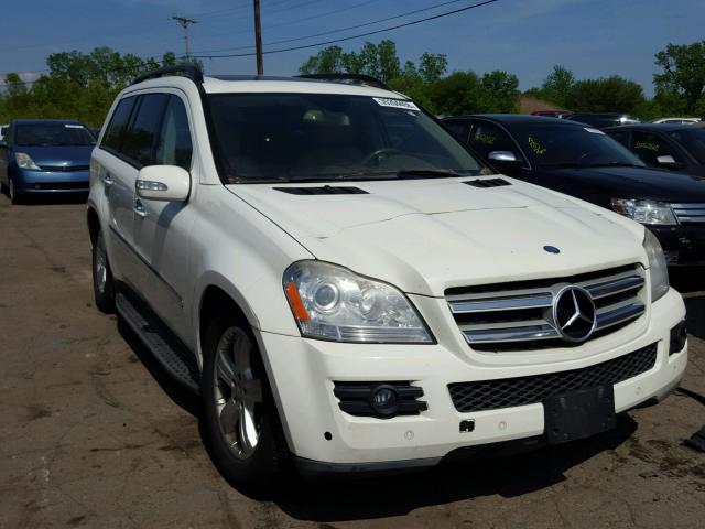 4JGBF22EX8A301601 - 2008 MERCEDES-BENZ GL 320 CDI WHITE photo 1