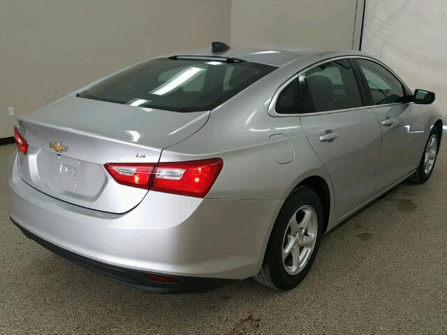 1G1ZB5ST6GF266290 - 2016 CHEVROLET MALIBU LS ვერცხლისფერი ფოტო 4