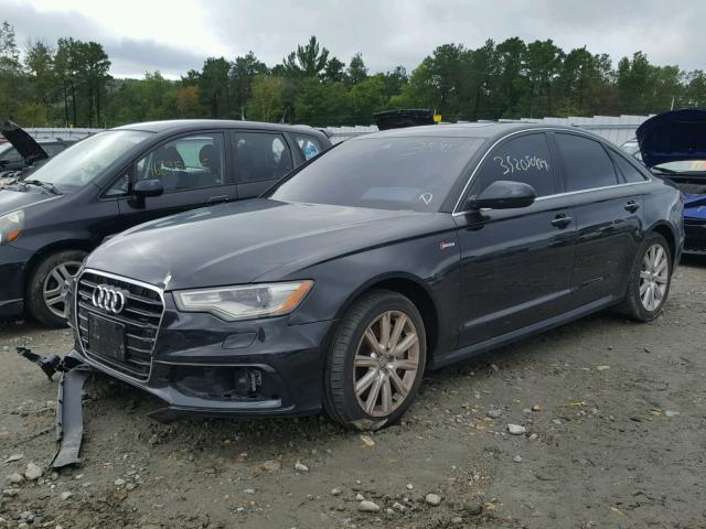 WAUJGAFC9DN127861 - 2013 AUDI A6 PRESTIG BLACK photo 2