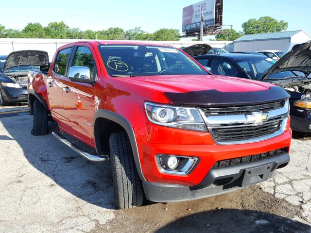 1GCGSCE35G1327107 - 2016 CHEVROLET COLORADO L RED photo 1
