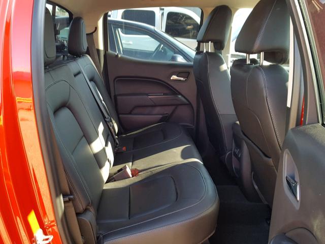 1GCGSCE35G1327107 - 2016 CHEVROLET COLORADO L RED photo 9