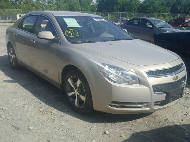 1G1ZC5E17BF301337 - 2011 CHEVROLET MALIBU 1LT 金色 照片 1