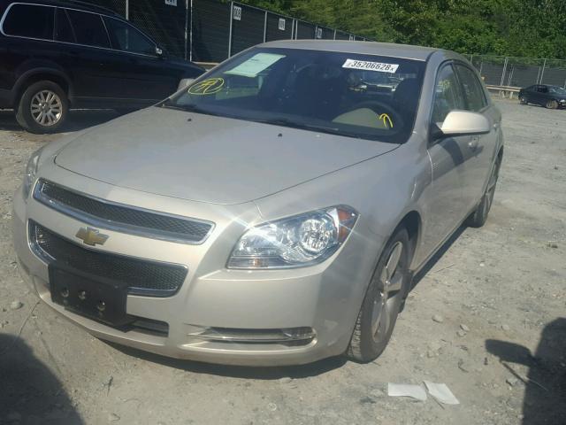1G1ZC5E17BF301337 - 2011 CHEVROLET MALIBU 1LT 金色 照片 2