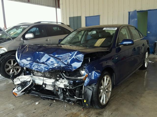 WAUAFAFL6GN018345 - 2016 AUDI A4 PREMIUM BLUE photo 2