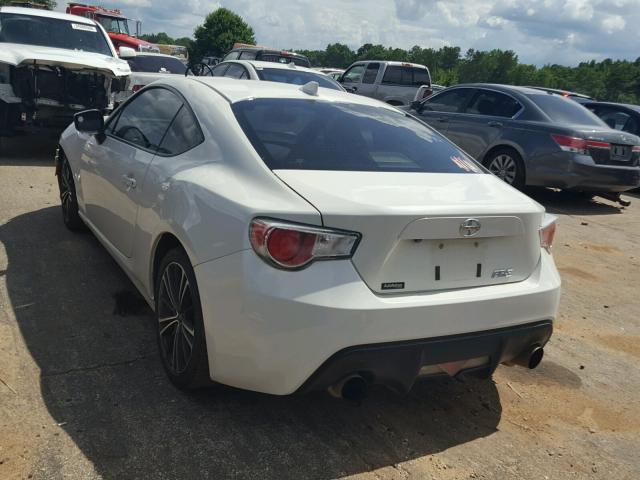 JF1ZNAA1XG8707033 - 2016 TOYOTA SCION FR-S თეთრი ფოტო 3