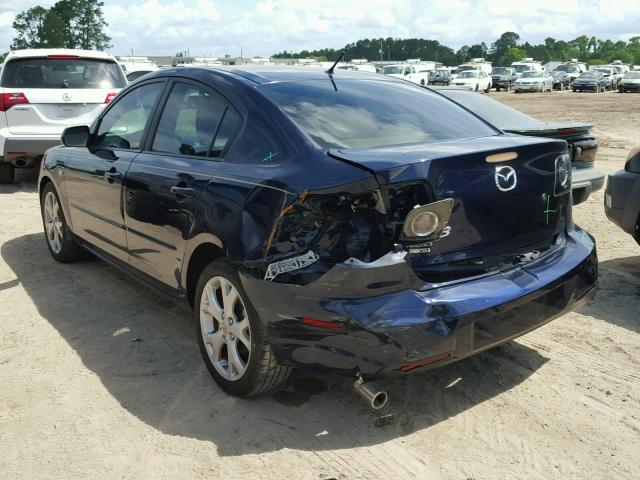 JM1BK32F891220080 - 2009 MAZDA 3 I BLUE photo 3