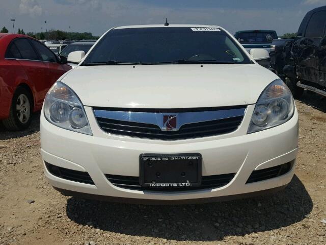 1G8ZV57738F234774 - 2008 SATURN AURA XR WHITE photo 9