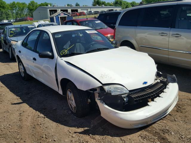 1G1JC524117215915 - 2001 CHEVROLET CAVALIER B WHITE photo 1