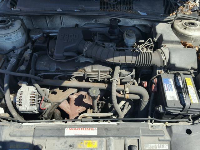 1G1JC524117215915 - 2001 CHEVROLET CAVALIER B WHITE photo 7