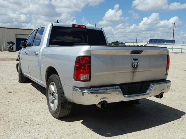 1C6RR6LM5ES383709 - 2014 RAM 1500 SLT SILVER photo 3