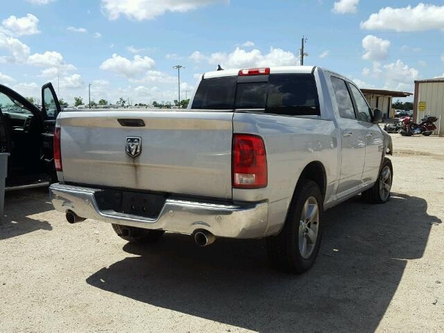 1C6RR6LM5ES383709 - 2014 RAM 1500 SLT SILVER photo 4