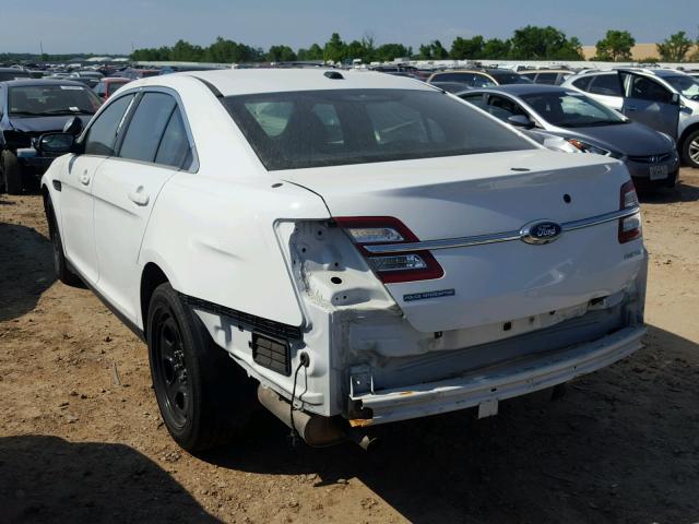 1FAHP2L86FG116546 - 2015 FORD TAURUS POL WHITE photo 3