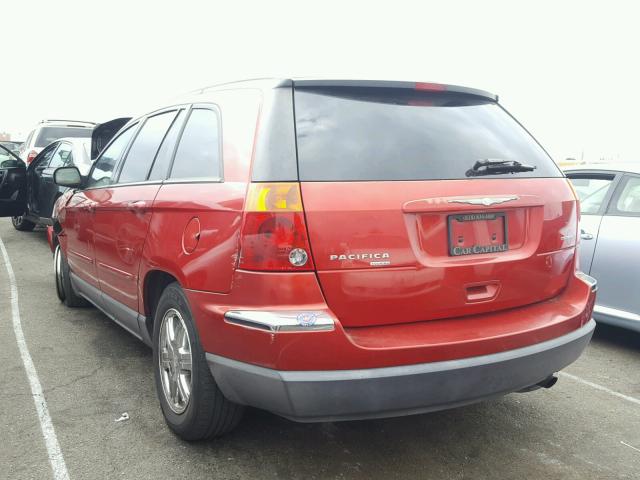 2C8GF68495R672707 - 2005 CHRYSLER PACIFICA T RED photo 3