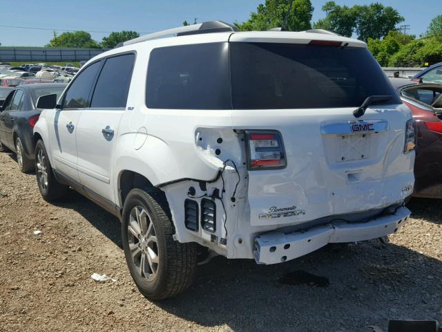 1GKKVRKD3GJ229215 - 2016 GMC ACADIA SLT თეთრი ფოტო 3