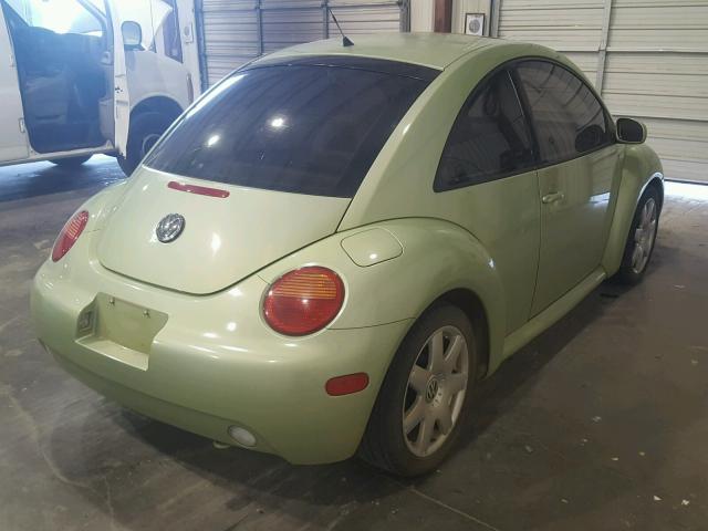 3VWDD21C61M443579 - 2001 VOLKSWAGEN NEW BEETLE Yaşıl foto 4