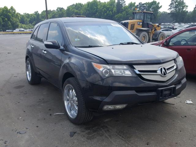 2HNYD28597H518658 - 2007 ACURA MDX SPORT BLACK photo 1